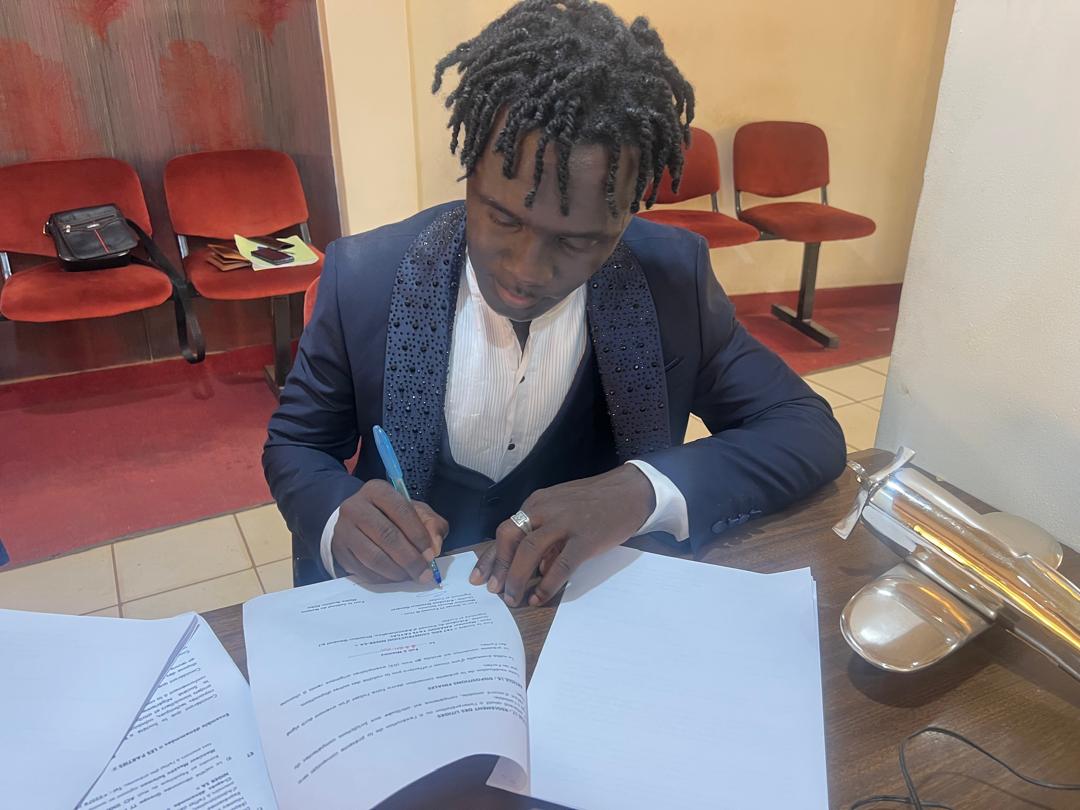 Signature de la convention par le Groupe TT Puissant M